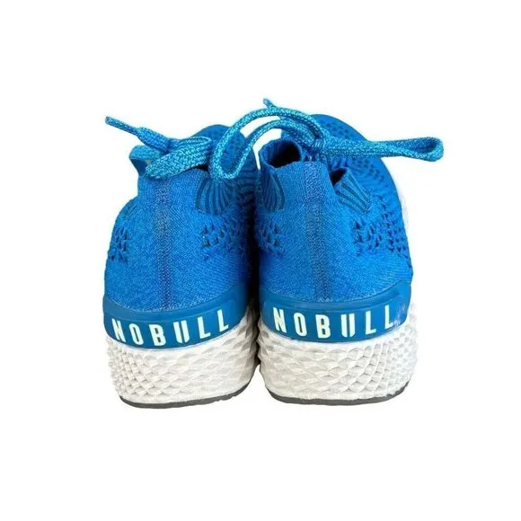 NOBULL Diamond Knit Runner Unisex Shoes Sneakers Size M 11.5 W 13 Blue