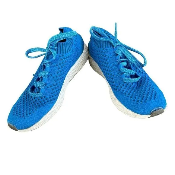 NOBULL Diamond Knit Runner Unisex Shoes Sneakers Size M 11.5 W 13 Blue