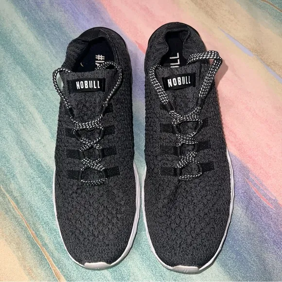 NoBull Graphite Knit Runner Sneakers men’s size 10.5 / women’s 12