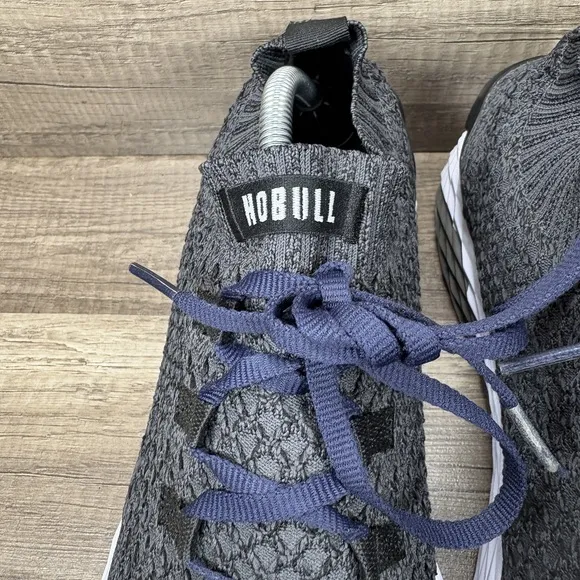 NOBULL Knit Runner Gray Mens US Size 12.5 EUR 47 Sneakers