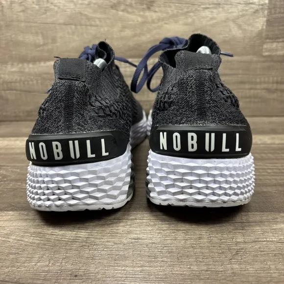 NOBULL Knit Runner Gray Mens US Size 12.5 EUR 47 Sneakers