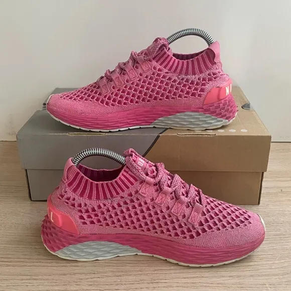NOBULL Knit Runner Pink Women Running Sneakers- SZ 7