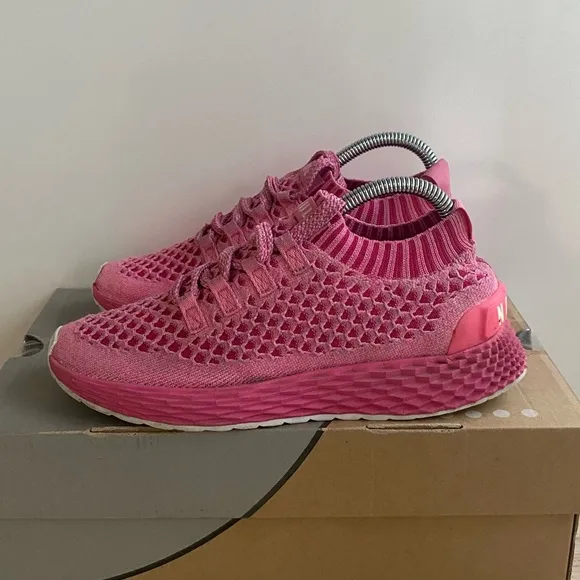 NOBULL Knit Runner Pink Women Running Sneakers- SZ 7