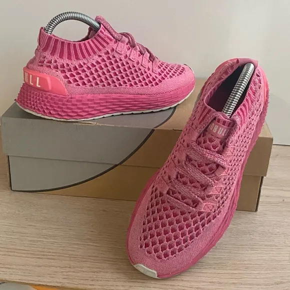NOBULL Knit Runner Pink Women Running Sneakers- SZ 7