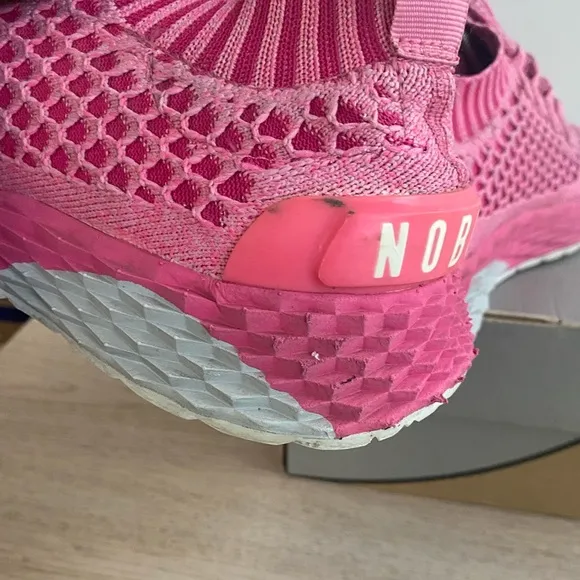 NOBULL Knit Runner Pink Women Running Sneakers- SZ 7