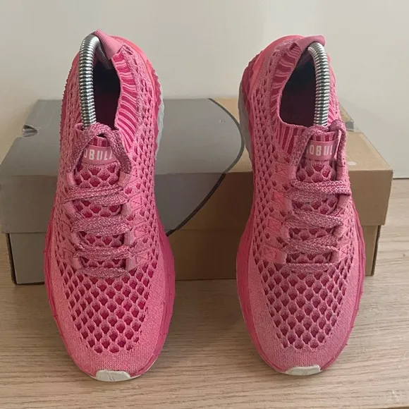 NOBULL Knit Runner Pink Women Running Sneakers- SZ 7