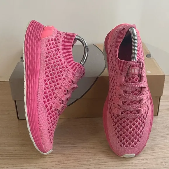NOBULL Knit Runner Pink Women Running Sneakers- SZ 7