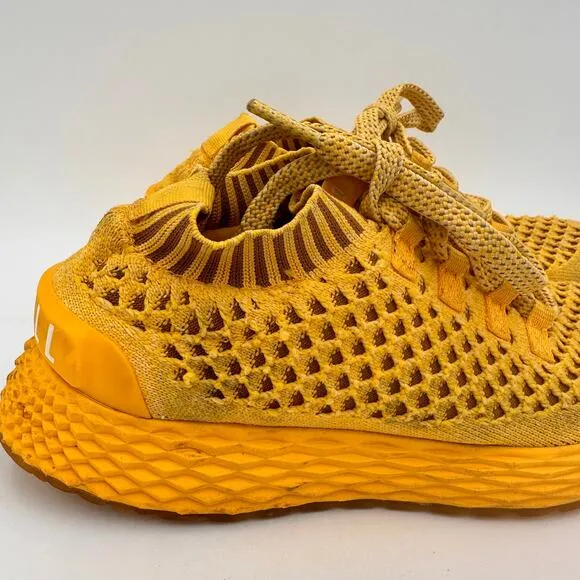 NOBULL Lemon Drop Knit Runner Sneakers Size M 6 W 7.5
