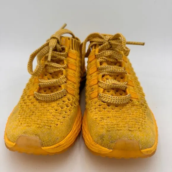 NOBULL Lemon Drop Knit Runner Sneakers Size M 6 W 7.5