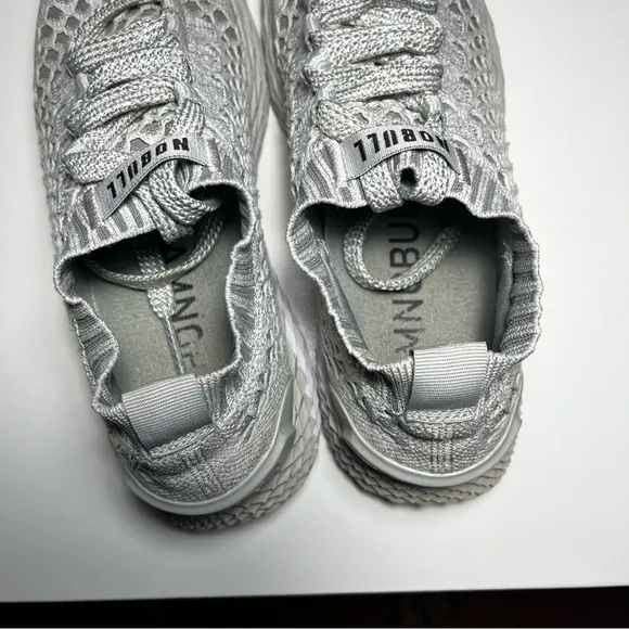 NOBULL Men's Allday Knit Sneakers in Cool Gray size 5.5