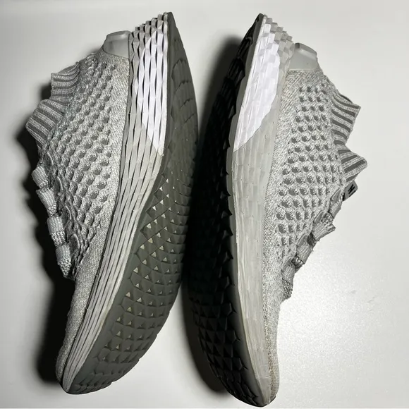 NOBULL Men's Allday Knit Sneakers in Cool Gray size 5.5