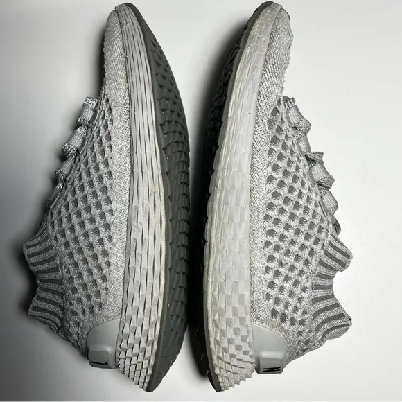 NOBULL Men's Allday Knit Sneakers in Cool Gray size 5.5