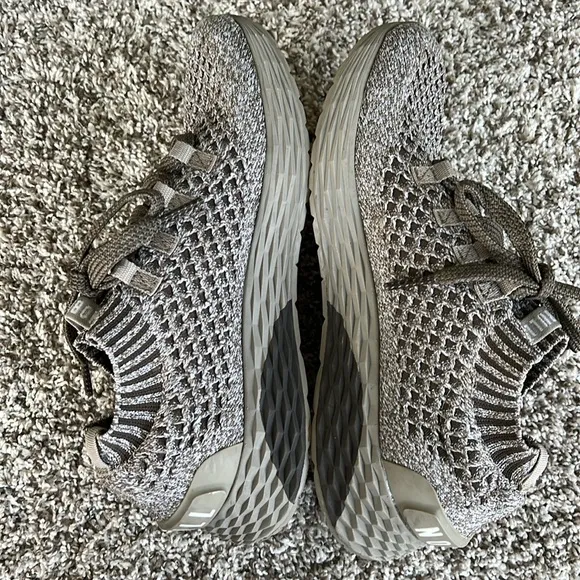 NOBULL Unisex Men's Women's Aspire Knit Runner Sneakers in Brown Khaki