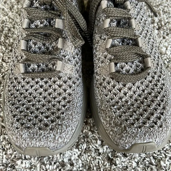 NOBULL Unisex Men's Women's Aspire Knit Runner Sneakers in Brown Khaki