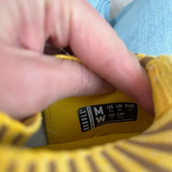 NOBULL Yellow Diamond Knit Sneakers