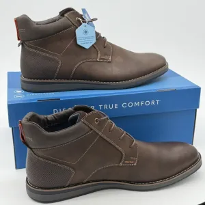 Nunn Bush Circuit DC Plain Toe Chukka Brown Boot Men 11 Softgel Heel Pod NIB