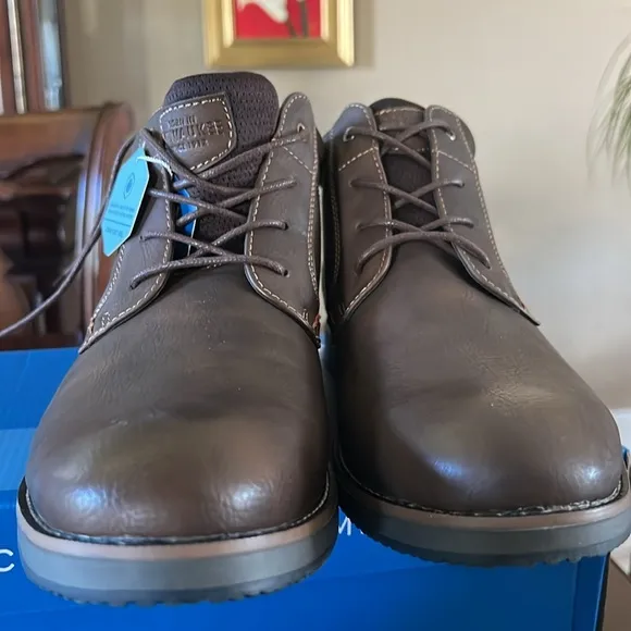 Nunn Bush Mens Circuit Men's Chukka Boots Memory Foam New color brown size 11.5
