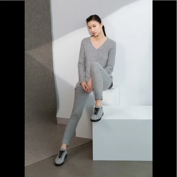 NWB NATORI Ulla Brushed Knit Sneakers 6