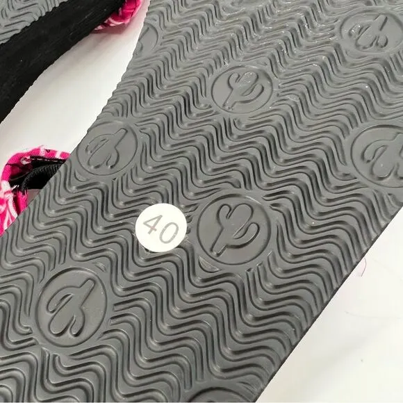 NWOB Arizona Love Trekky Colorblock Bandana Sandals Sz 40 US 9.5/10