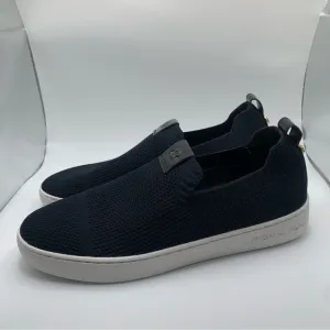 NWOB Michael Kors Juno Knit Slip-On Women's Sneakers size 9.5 black slip on 2249