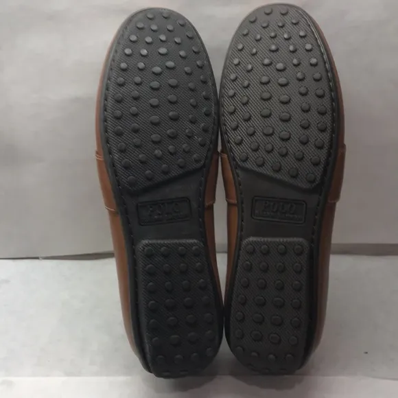 NWOB Polo Ralph Lauren Reynold Leather Driver Loafers