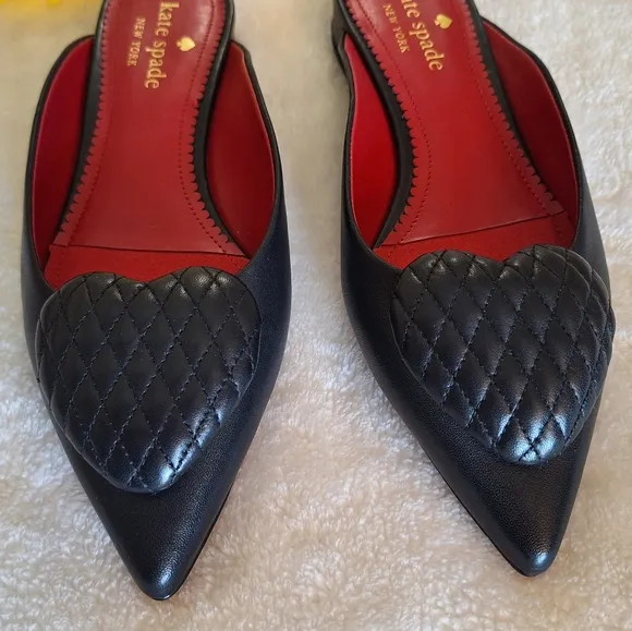 NWOB_Kate Spade Malena Heart Flats
