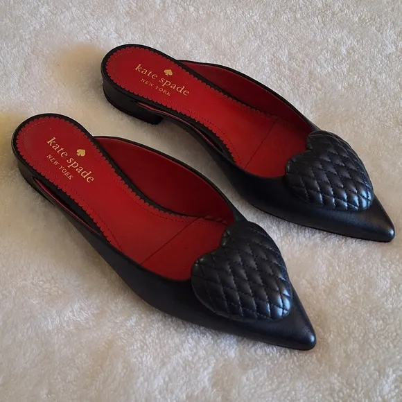 NWOB_Kate Spade Malena Heart Flats
