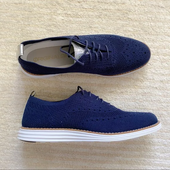 NWOT Cole Haan OriginalGrand wingtip knit Oxford