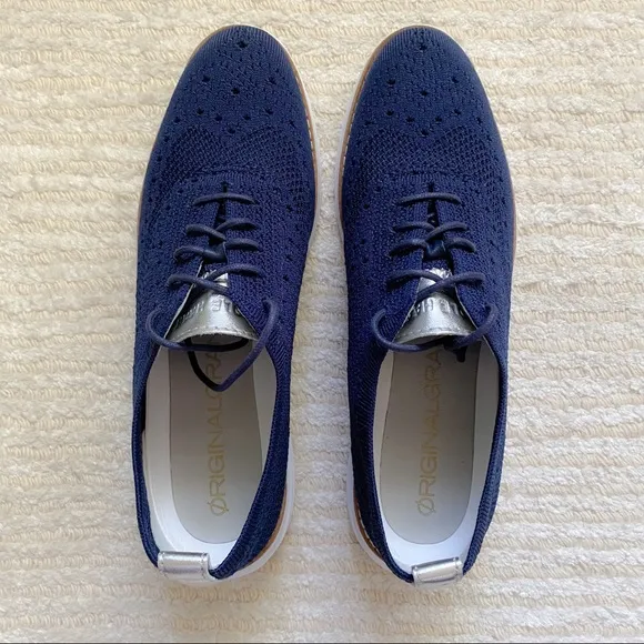 NWOT Cole Haan OriginalGrand wingtip knit Oxford