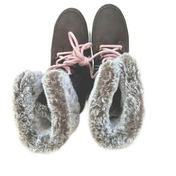 NWOT COUGAR Vanetta Suede Winter Boots in Cocoa – Sz 9