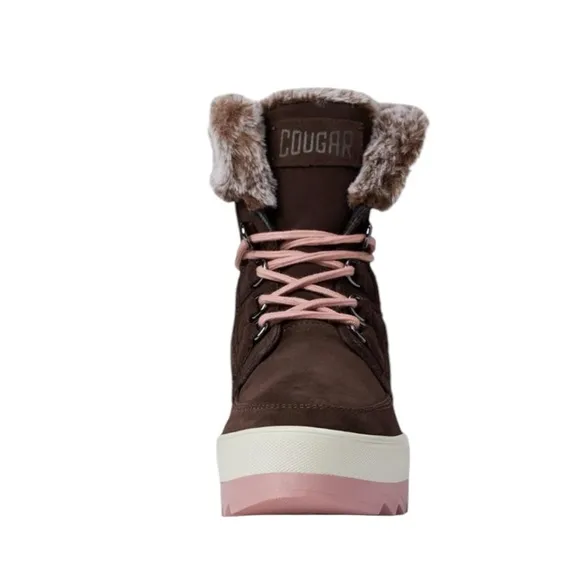 NWOT COUGAR Vanetta Suede Winter Boots in Cocoa – Sz 9