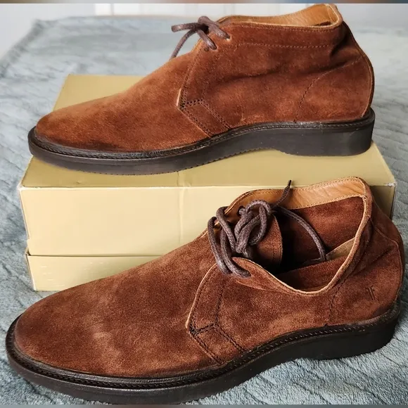 NWOT Frye Men's Paul LT Chukka Ankle High Boots, Size 9.5