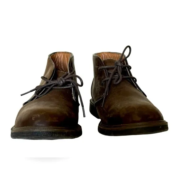 NWOT GH Bass &amp; Co. RADLEY Chukka Boots W/Lace Brown Leather Mens Size 10.