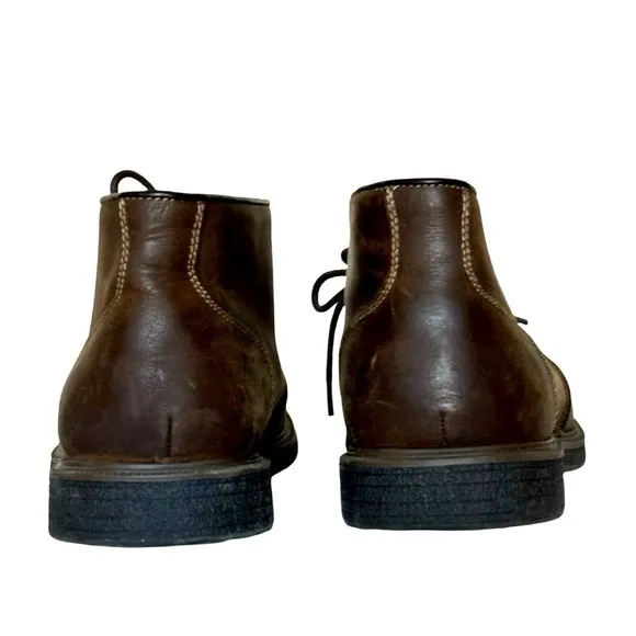 NWOT GH Bass &amp; Co. RADLEY Chukka Boots W/Lace Brown Leather Mens Size 10.