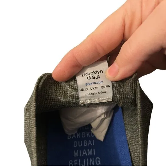 NWOT Greats The Brooklyn Knit Sneaker