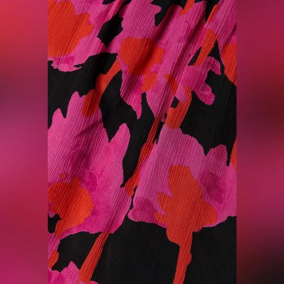 NWOT Jason Wu Cutout Gathered Floral-Print Crepon Mini Dress