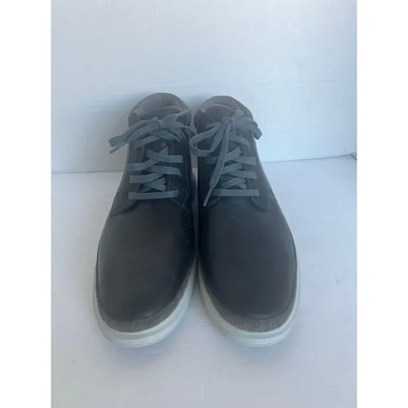 NWOT Rockport Mens Castlerock Chukka Leather Gray White Lace Up Ankle Boots 10.5