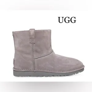 🔥NWOT🔥 UGG CLASSIC UNLINED MINI CHARCOAL BOOTS W6