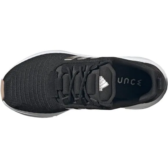 NWT adidas Women's Swift Run 23 Sneaker,Black/Champagne Metallic/White-Size 7.5