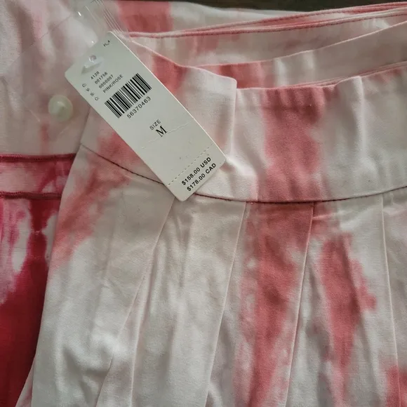 NWT Anthropologie Ansley Tie-Dye Wrap Midi Skirt | M