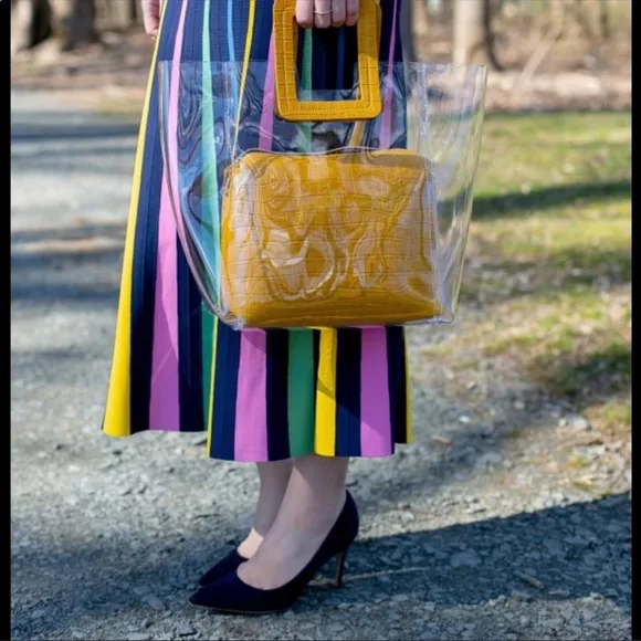 🆕NWT Anthropologie Rainbow Pleated Midi Skirt