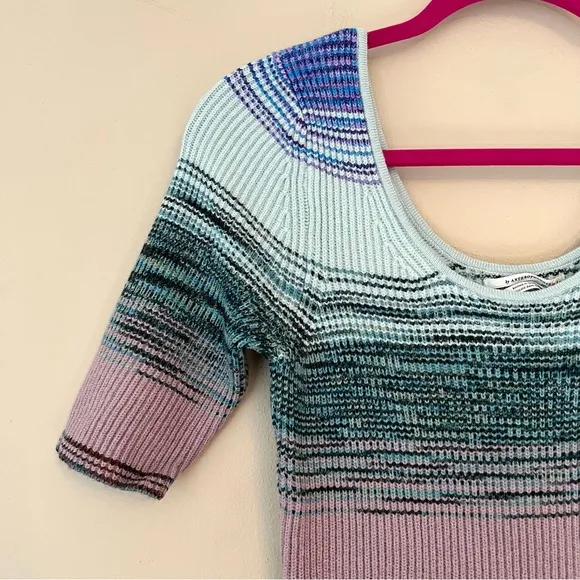 NWT Anthropologie Space-Dyed Knit Midi Dress