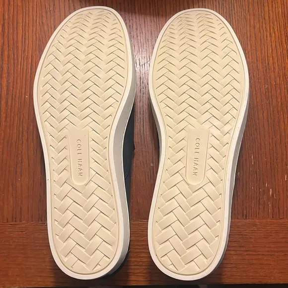 NWT Cole Haan Men’s Nantucket Deck Slip-On Navy Blue Nubuck Leather Loafers 11