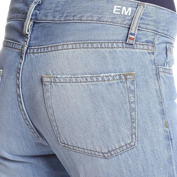 NWT [Etienne Marcel] Low Rise Relaxed Fit Distressed Denim Jeans Women’s Sz 24