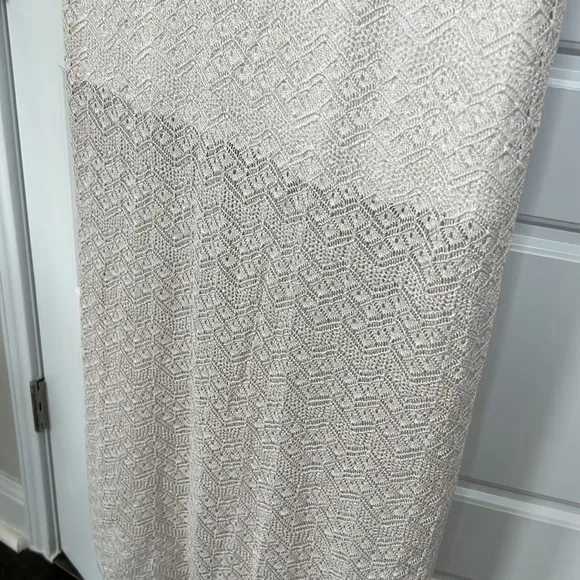 nwt HOUSE of HARLOW REvOLVE Lace Eyelet Crocheted Knit Dress