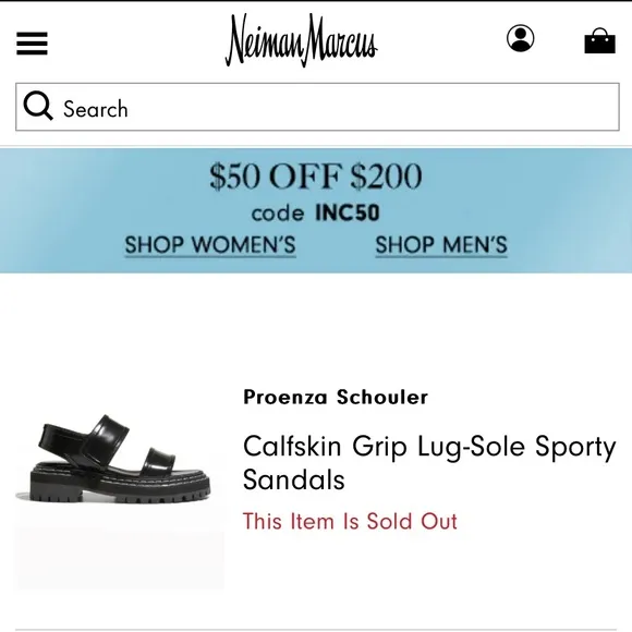 NWT Proenza Schouler Lug sole Patent Leather stitching platform slingback Sandal