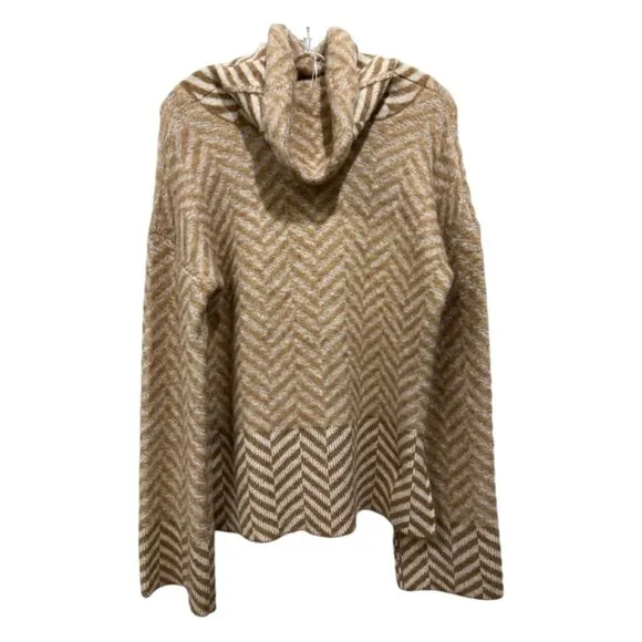 NWT Veronica Beard Bologna Herringbone Knit Sweater Size Medium