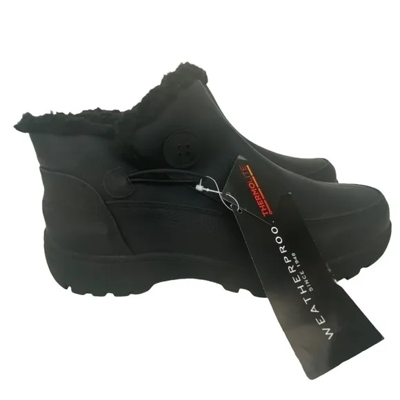 𝅺nwt WEATHERPROOF THERMOLITE ANKLE BOOTIES