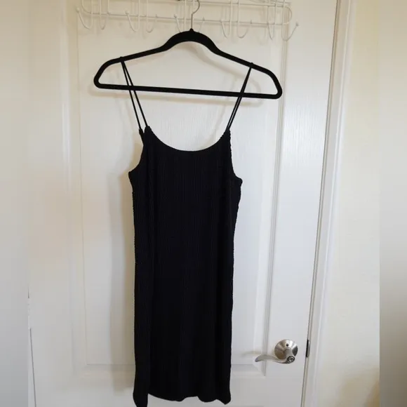 NWT Z Supply Azure Crinkle Stretch Knit Mini Dress