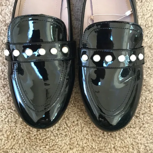 NWT! Zara girls size 38/5.5 black flats .